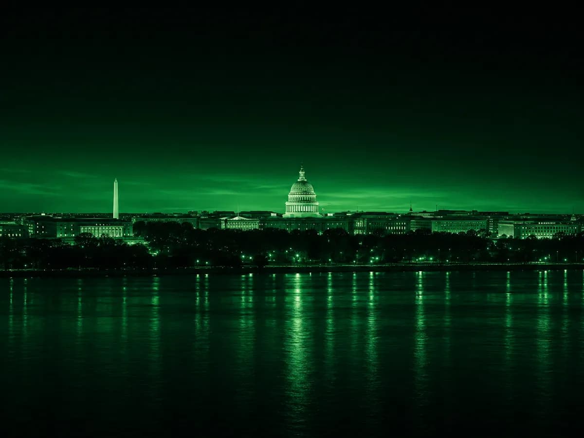 Washington, D.C. skyline with the Capitol across the Potomac